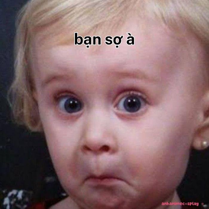 ảnh bạn sợ à meme hài bựa